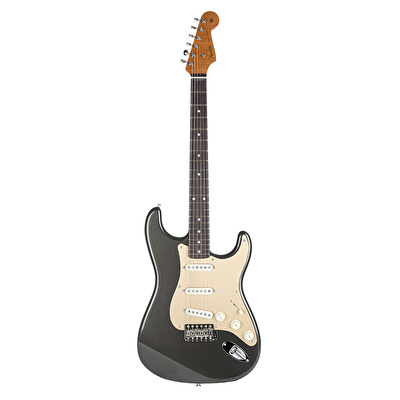 Fender Custom Shop Limited Edition Roasted Stratocaster Special NOS Gülağacı Klavye Aged Pewter Elektro Gitar