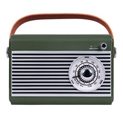 KOZMOS FB-R402-FG Retro Radyo ve Bluetooth Hoparlör