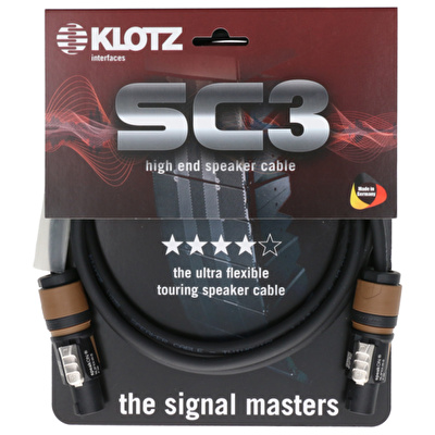 Klotz SC-3 2x2,5mm² 15mt SpeakON Hoparlör Kablosu
