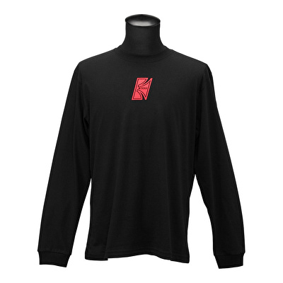 TAMA Long Sleeved T-Shirt Black w/ T Logo L Beden