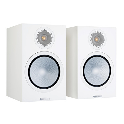 Monitor Audio Silver 100 ( 7G ) Saten Beyaz Raf Tipi Hi-Fi Hoparlör