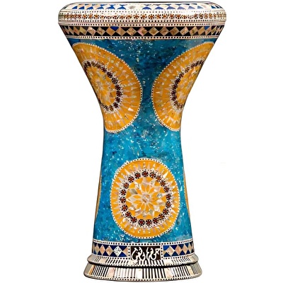 GEF ELFAN M22-6219 Gerçek Sedef Darbuka 22 cm