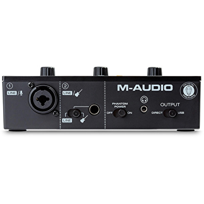 M-Audio M-Track Solo Stüdyo Kayıt Paketi 3 (MTRACKSOLOII, KCP-3, KHDP-S200)