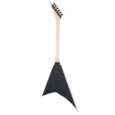 Jackson JS32 Rhoads Floyd Rose Amaranth Klavye Black with White Bevels Elektro Gitar