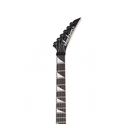 Jackson JS32 Rhoads Floyd Rose Amaranth Klavye Black with White Bevels Elektro Gitar