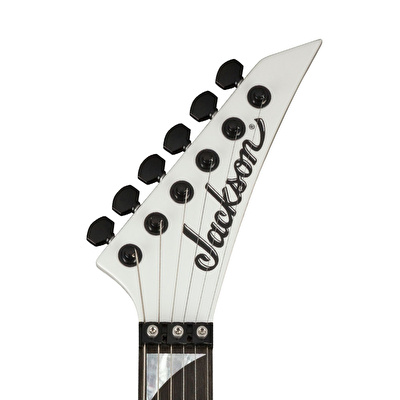 Jackson American Series Soloist SL3 Floyd Rose Abanoz Klavye Beyaz Elektro Gitar