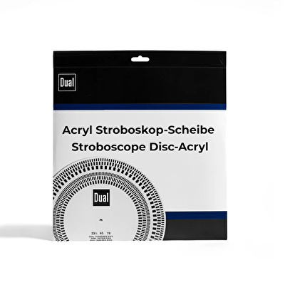 DUAL Pikap Stroboskop Diski & İğne Ölçer