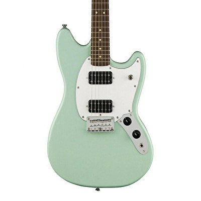Squier FSR Bullet Mustang HH Laurel Klavye Surf Green Elektro Gitar