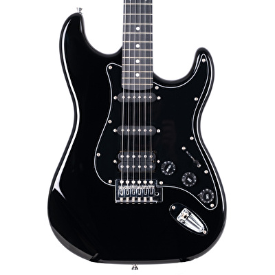 KOZMOS KGP-202HSS-BK Elektro Gitar Seti
