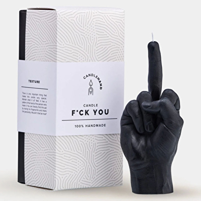 CANDLE HAND F*ck You Mum Siyah