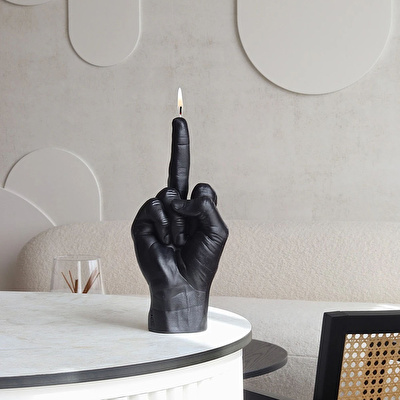 CANDLE HAND F*ck You Mum Siyah