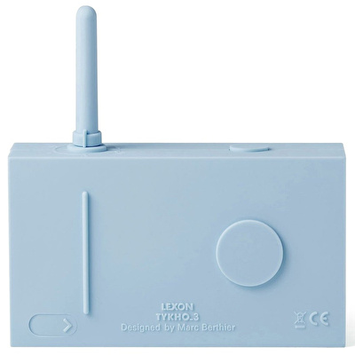 LEXON Tykho 3 Radyo ve Bluetooth Hoparlör Açık Mavi