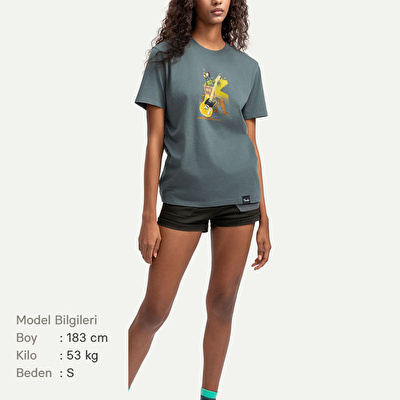 KAFT X FENDER X ZUHAL Uprising - Storm - Tasarım T-Shirt - Unisex