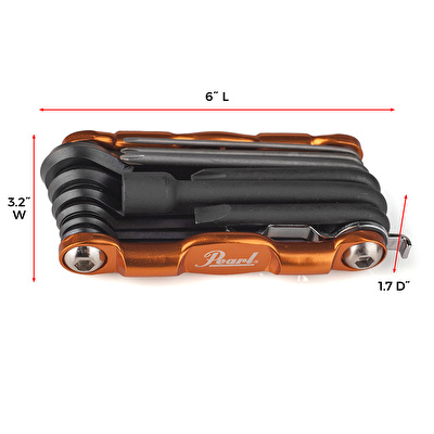 PEARL PTT13 TECHTOOL 13 Tools All In One