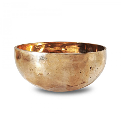 YOGIXO El Yapımı Parlak Tibet Kasesi 12 cm