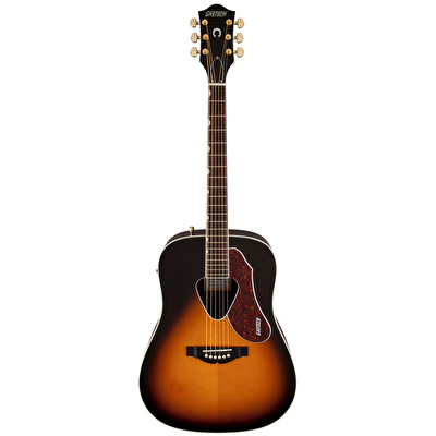 Gretsch G5024E Rancher Dreadnought Sunburst Elektro Akustik Gitar