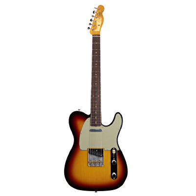 Fender Custom Shop 1960 Telecaster Custom NOS Chocolate 3 Ton Sunburst Elektro Gitar