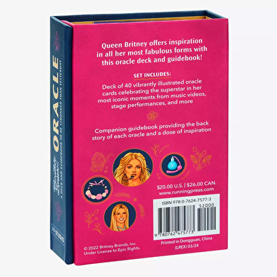 Britney Spears Oracle A Deck And Guidebook To Be Stronger Than Yesterday