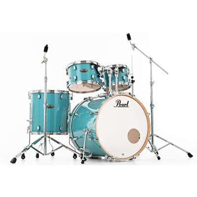 PEARL DMP925S/C884 Decade Maple  Ice Mint 5 Parça (22B/10T/12T/16F/14S) HWP-830 Aksam Setli Akustiik Davul Seti