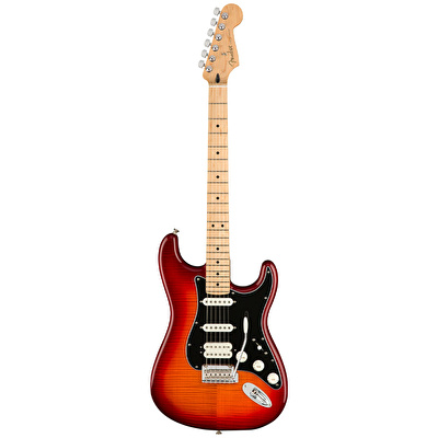 Fender Player Stratocaster HSS Plus Top Akçaağaç Klavye Aged Cherry Burst Elektro Gitar