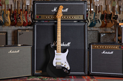 Kozmos KST-57HSS-GMN-BK 57 HSS Akçaağaç Klavye Siyah Elektro Gitar