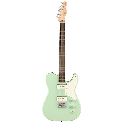 Squier Paranormal Baritone Cabronita Telecaster Laurel Klavye Surf Green Elektro Gitar