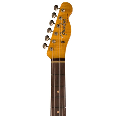 FENDER Custom Shop Limited Edition 1960 Telecaster Relic Gülağacı Klavye Aged Candy Apple Red Elektro Gitar