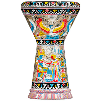 GEF ELFAN AD23-6500 Kültürel Motifli Darbuka 23 cm