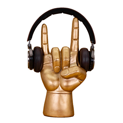 SUCK UK Gold Rock On - Kulaklık Standı