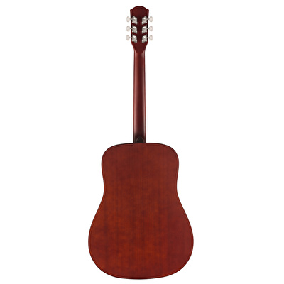 FENDER FA-25 Dreadnought Ceviz Klavye Naturel Akustik Gitar