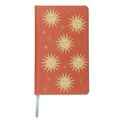 DESIGNWORKS INK Celestial Bookcloth Journal Güneş Figürlü