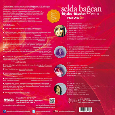 Selda Bağcan - 40 Yılın 40 Şarkısı (Picture Disc)