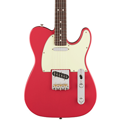 FENDER  American Professional Classic Telecaster Gülağacı Klavye Faded Dakota Kırmızı Elektro Gitar
