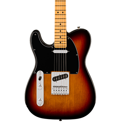 Fender Player II Telecaster LH Akçaağaç Klavye 3 Ton Sunburst Solak Elektro Gitar