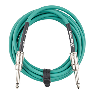 FENDER Contour Serisi 3m Sherwood Green Enstrüman Kablosu