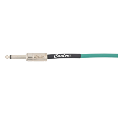 FENDER Contour Serisi 3m Sherwood Green Enstrüman Kablosu