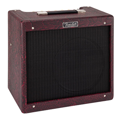 FENDER Limited Edition Blues Junior IV Red Snakeskin Texas Heat Elektro Gitar Amfisi