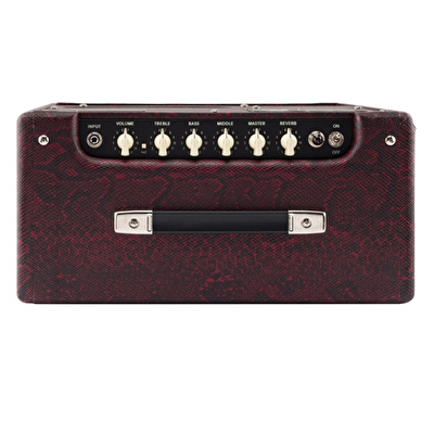 FENDER Limited Edition Blues Junior IV Red Snakeskin Texas Heat Elektro Gitar Amfisi