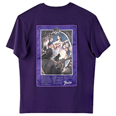 FENDER® Snow White Loose Mor T-Shirt