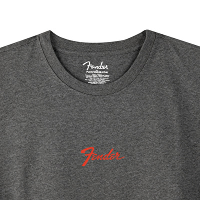 FENDER® Goldilocks and the Three Bears Antrasit T-Shirt