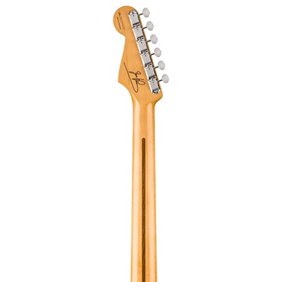 Fender Limited Edition 50th Anniversary Dave Murray Stratocaster Gülağacı Klavye Siyah Elektro Gitar