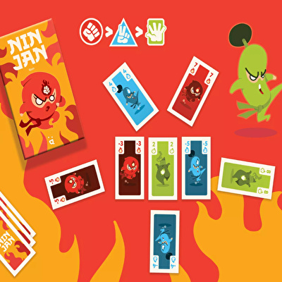 İYİ KAFA Helvetiq Ninjan Kart Oyunu