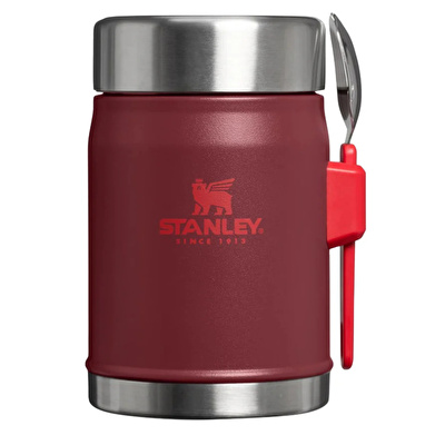 STANLEY The Legendary Food Jar + Spork 0.4L / 14oz Cranberry