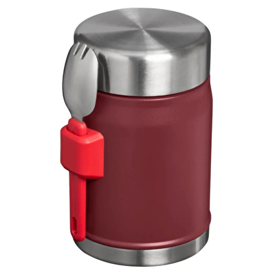 STANLEY The Legendary Food Jar + Spork 0.4L / 14oz Cranberry