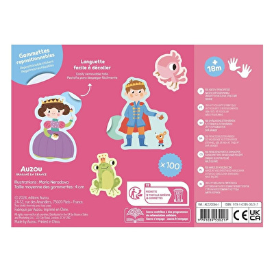 AUZOU Prenses Sticker Setim - 100 Parça