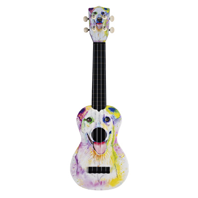 Karin Köpek Desenli Soprano Ukulele