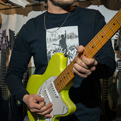 IBANEZ Long Sleeved T-Shirt Black