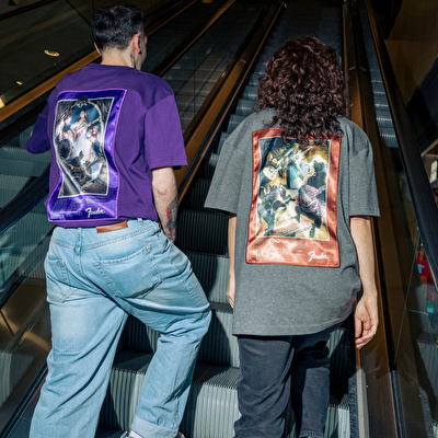 FENDER® Snow White Loose Mor T-Shirt