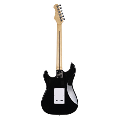 KOZMOS KGP-STG20HSS-BK Siyah Elektro Gitar + UNIQUE-MINI-BK 10W Amfi Başlangıç Paketi