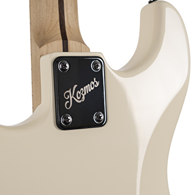 KOZMOS KGP-STG20HSS-OWH Beyaz Elektro Gitar + UNIQUE-MINI-BK 10W Amfi Başlangıç Paketi